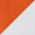 Deep Orange/ White