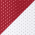 Deep Red/ White