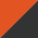 Deep Orange/ Black/ White